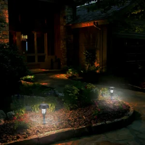 Homska UV LED Solar Powered LED Garden Lighting /Mosquito Trap / Bug Zapper