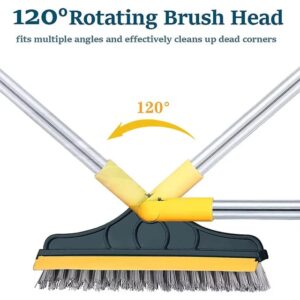 3 in one toilet floor scrub , wipe , corner cleaning brush