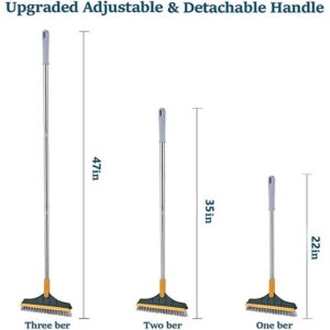 3 in one toilet floor scrub , wipe , corner cleaning brush