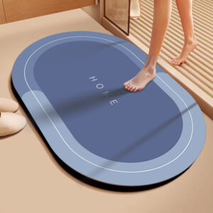Homska Bathroom Floor Mat Water Absorbing Mat