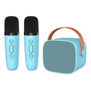 Bluetooth karaoke speaker with two microphone 1.9