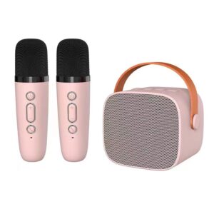 Bluetooth karaoke speaker with two microphone 1.9
