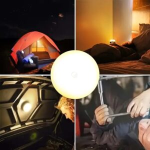 Homska Motion Sensor LED Light Set of 3, a battery-operated, smart lighting solution
