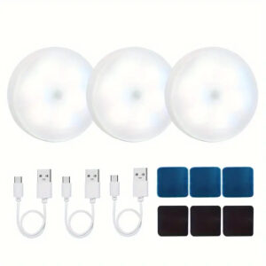 Homska Motion Sensor LED Light Set of 3, a battery-operated, smart lighting solution